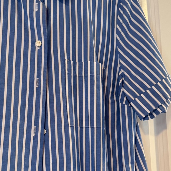 Old Navy size Medium Blue Striped Women’s Dress - Picture 4 of 9